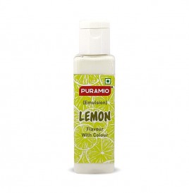 Puramio Emulsion Lemon Flavour With Colour  Plastic Bottle  30 millilitre